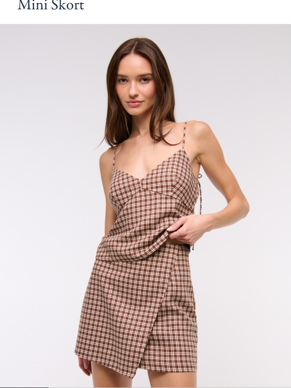 The A&F Scarlett Linen-Blend Wrap
Mini Skort - Picture 4 of 6